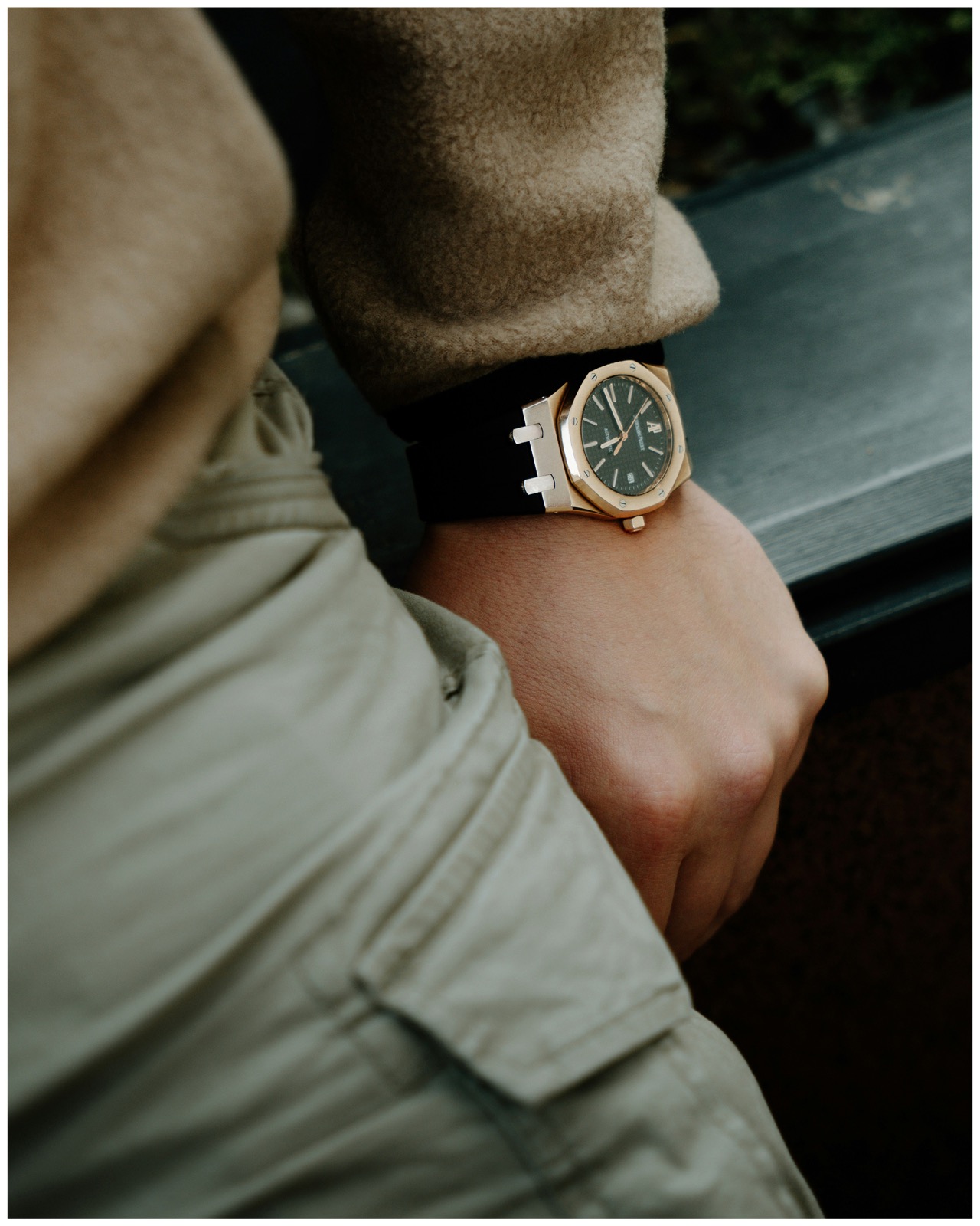 Audemars Piguet Royal Oak worn on the wrist